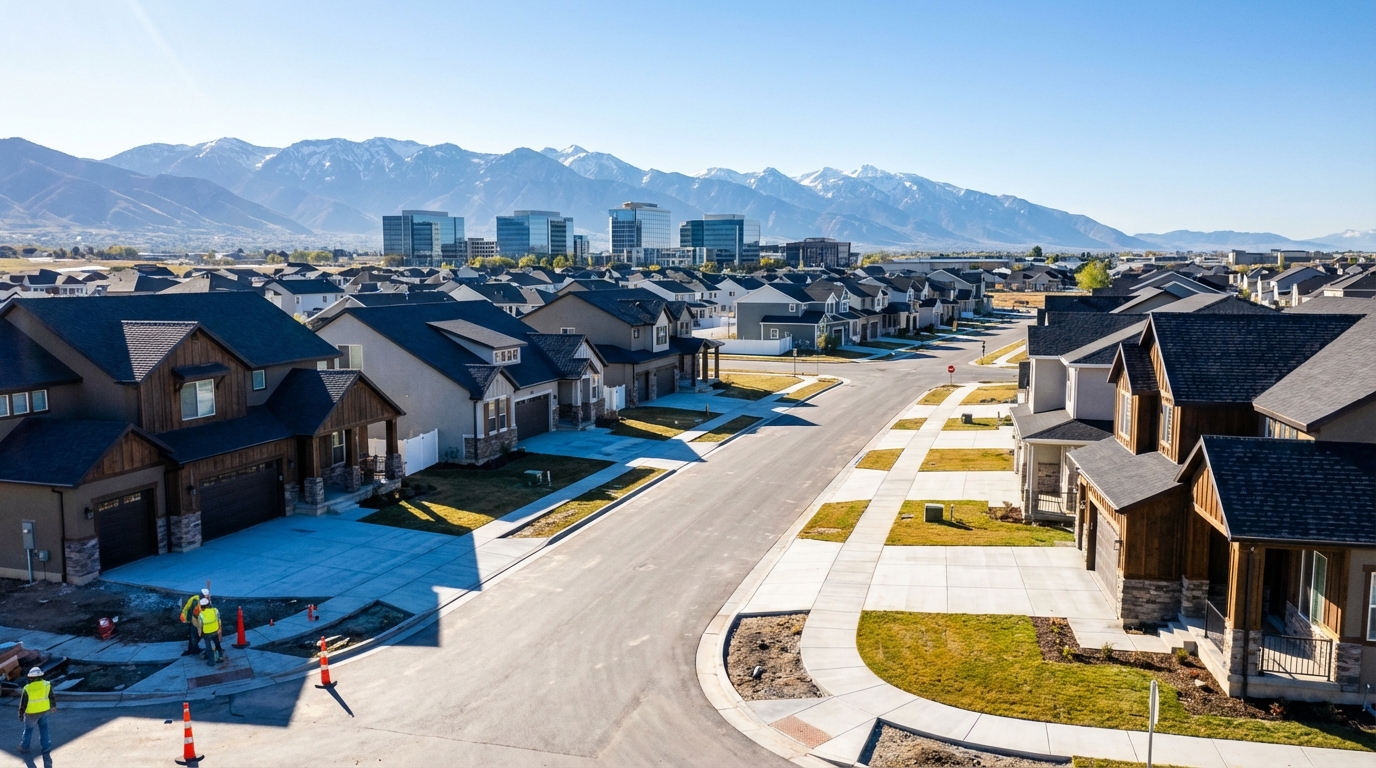 Concrete contractor serving Lehi, Utah